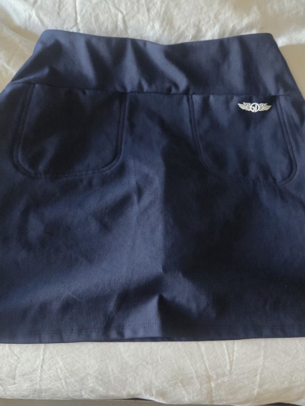 Straight Down Navy Women’s Golf Skort